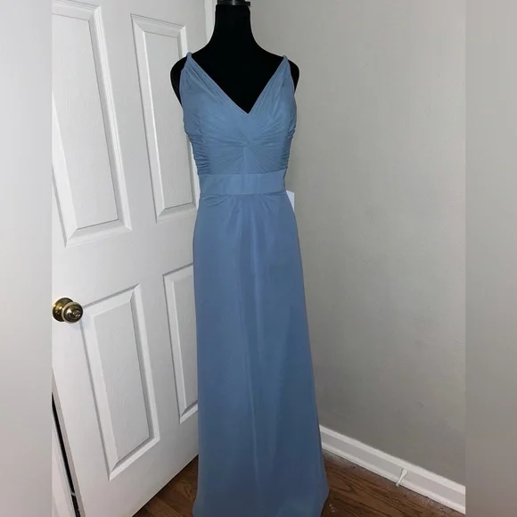 alfred angelo chiffon bridesmaid dresses Alfred Angelo 7376 – Nearly Newlywed main image 0